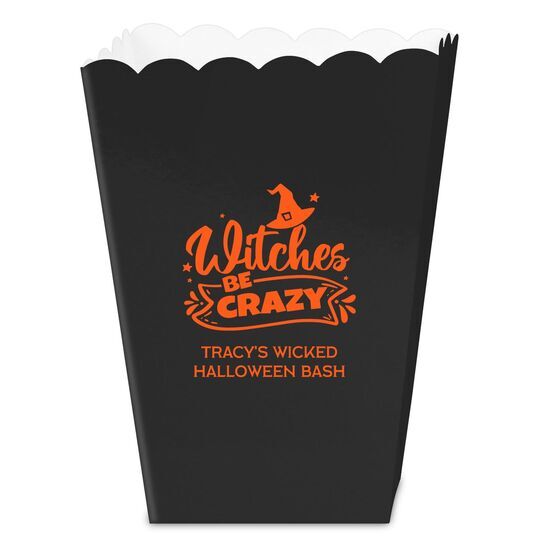 Witches Be Crazy Mini Popcorn Boxes